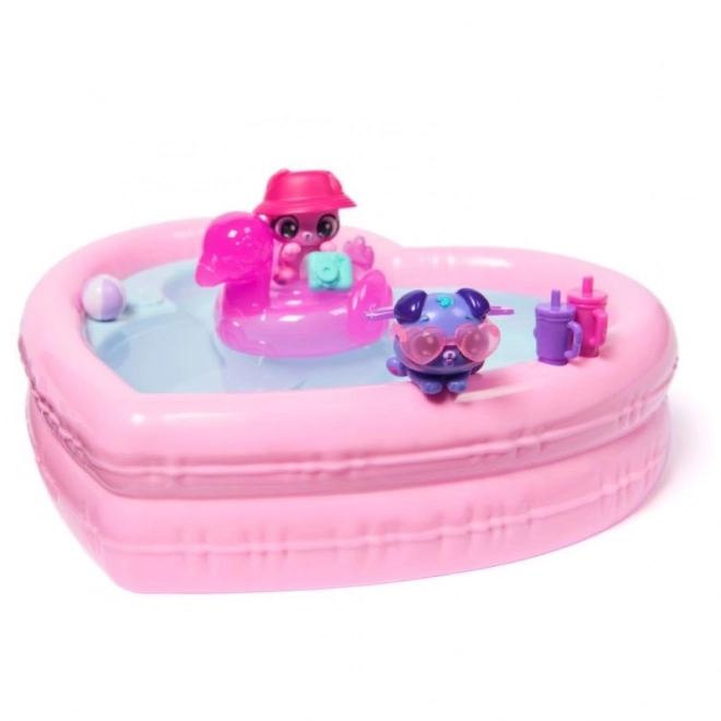 Živalce Hatchimals na bazenski zabavi