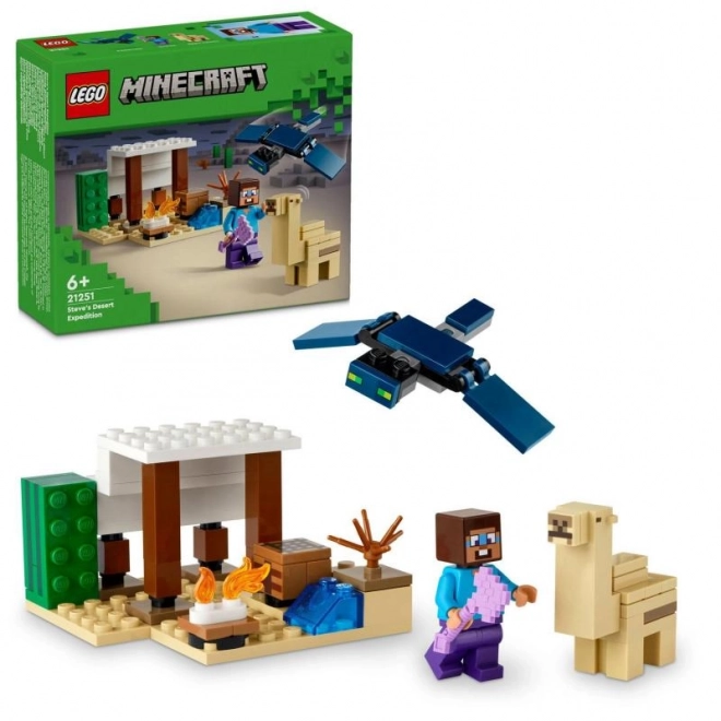 Kocke Minecraft 21251 Puščavska odprava Stevea