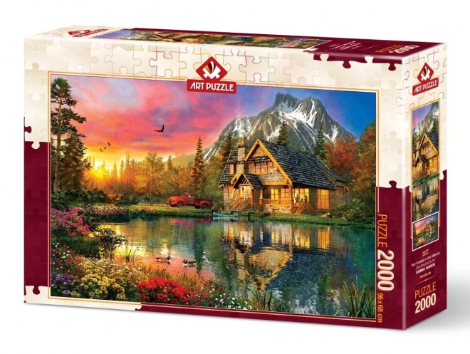 ART PUZZLE Uganka Štirje letni časi v enem trenutku 2000 delov