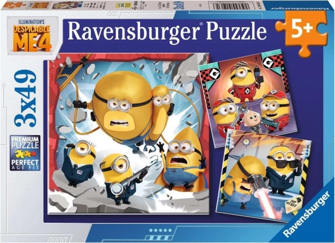 Ravensburger sestavljanka Jaz, baraba 4 – komplet 3×49 koščkov