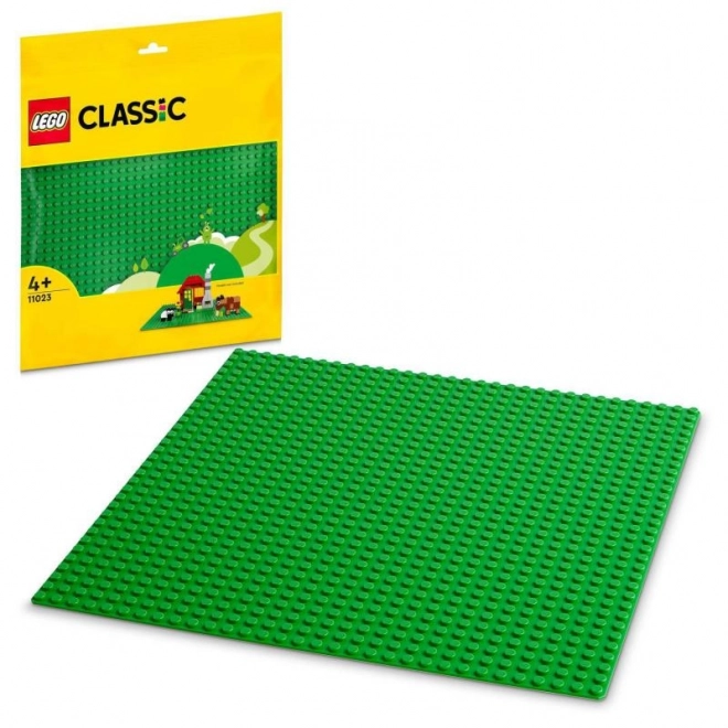 LEGO Classic Zelena osnovna plošča za temelje 32×32