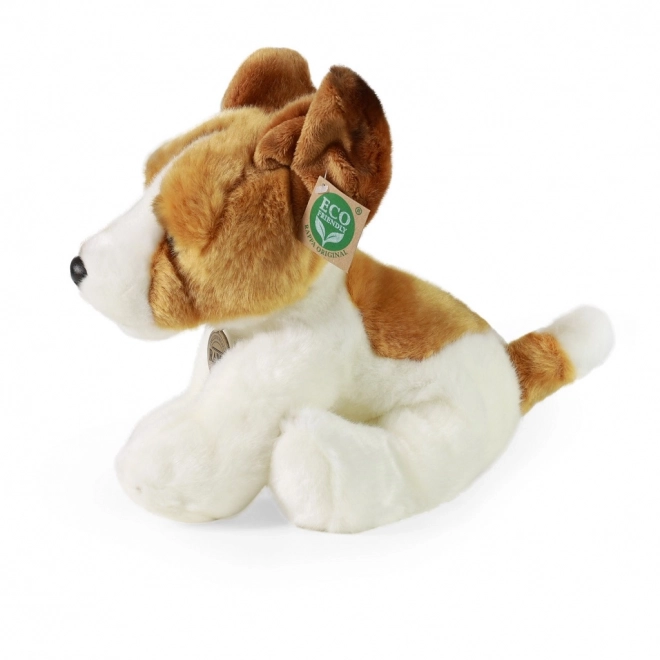 Plišasti pes jack russell terier sedeč 30 cm EKOLOŠKO PRIJAZEN