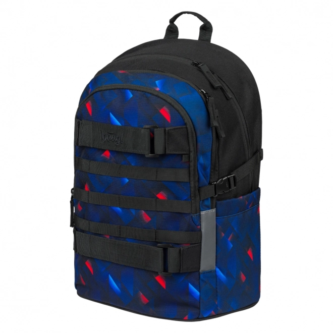 BAAGL komplet nahrbtnik, peresnica in športna torba Skate Indigo