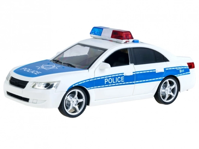 Policijski avto z zvočnimi in svetlobnimi učinki
