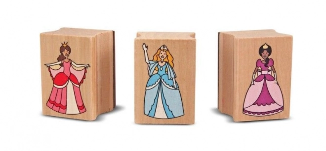 Melissa in Doug - Set žigov Princeske