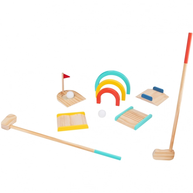 Lesena golf igra za dva – Tooky Toy