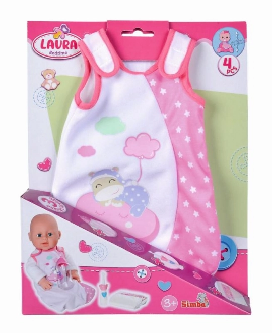 Set za spanje za punčko Lauri