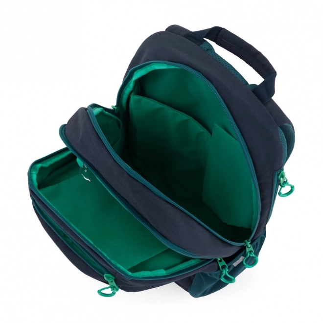 Študentski nahrbtnik in etui OXY Sport modre barve