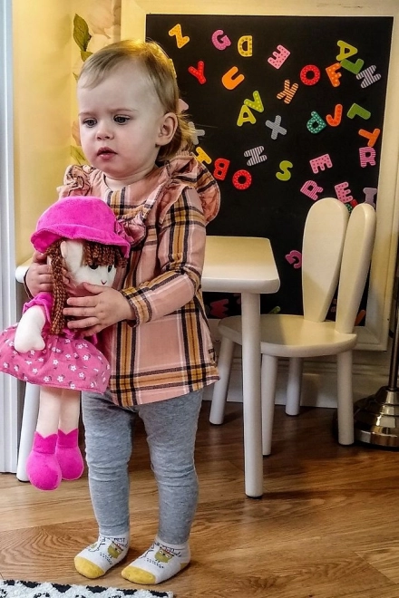 Tkaninska punčka Amelia