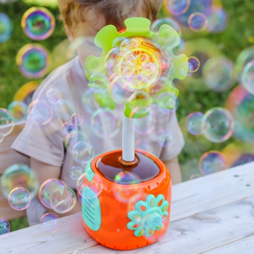 Samodejna predstava mehurčkov z enim pritiskom