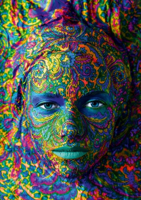 Sestavljanka FACE ART: portret ženske 1000 koščkov