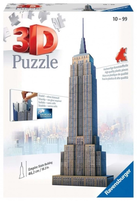 3D puzzla Empire State Building New York od Ravensburger 216 kosov