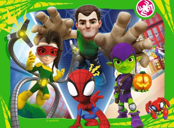 Puzzle RAVENSBURGER Spidey in njegovi čudoviti prijatelji 4v1