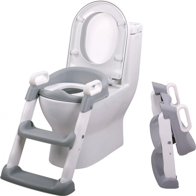 CHIPOLINO WC deska z lestvijo Skippy – siva