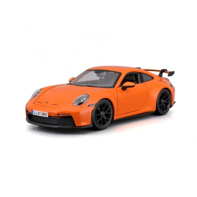 Bburago Porsche 911 GT3 model oranžen 1:24