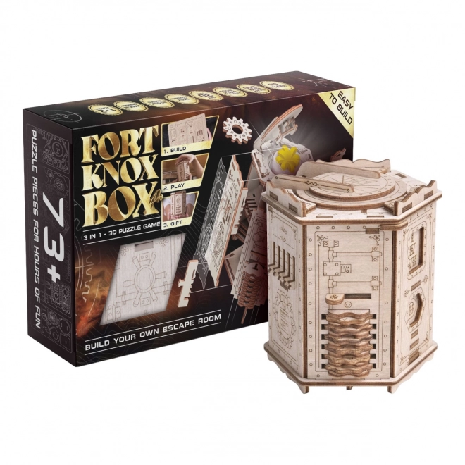 Fort Knox Pro lesena sestavljanka uganke