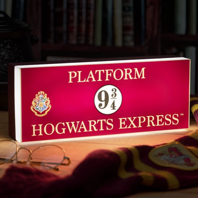 Svetilka Harry Potter Peron 9 in 3/4 LED