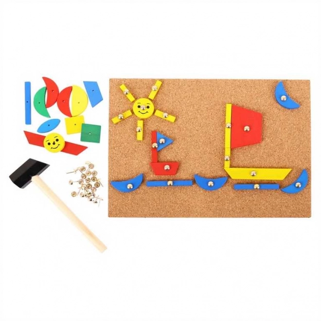 Bigjigs Toys Kreativna igra z zabijanjem