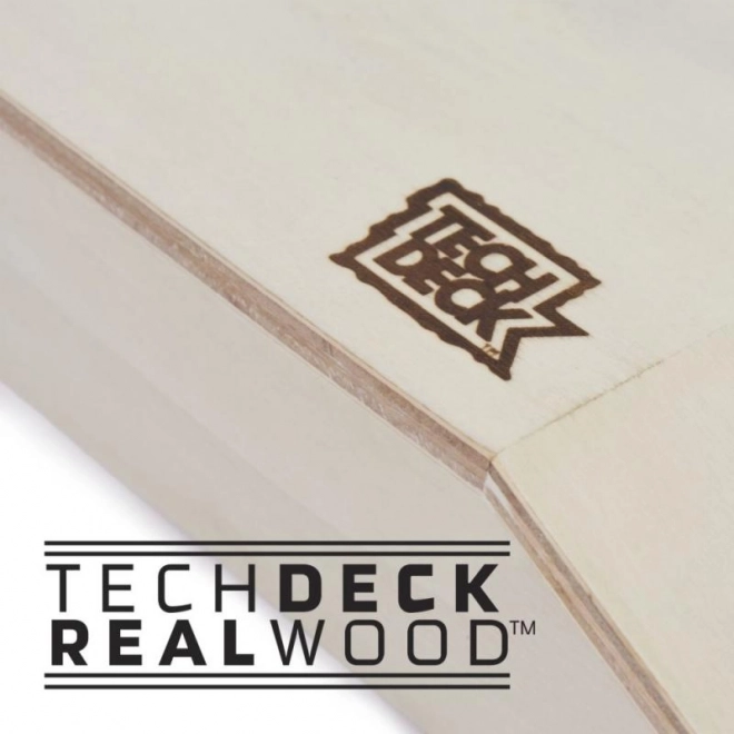 Tech Deck - lesena rampa