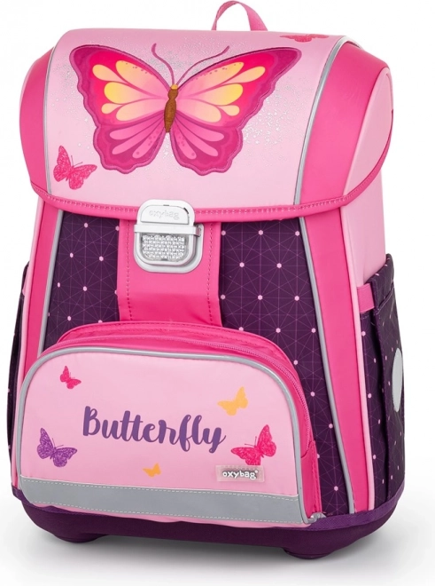 OXYBAG Šolski set 3ks Premium Metulj