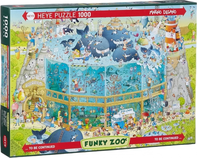 HEYE Puzzle Nori ZOO: Ocean Razstava 1000 kosov