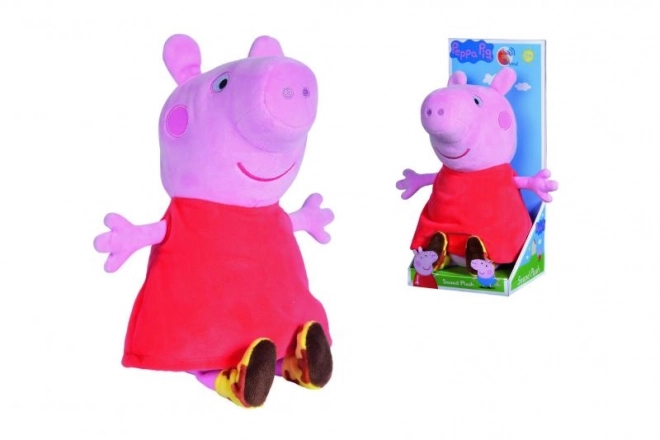 Mehka igrača Pujsa Peppa s zvokom, 22 cm