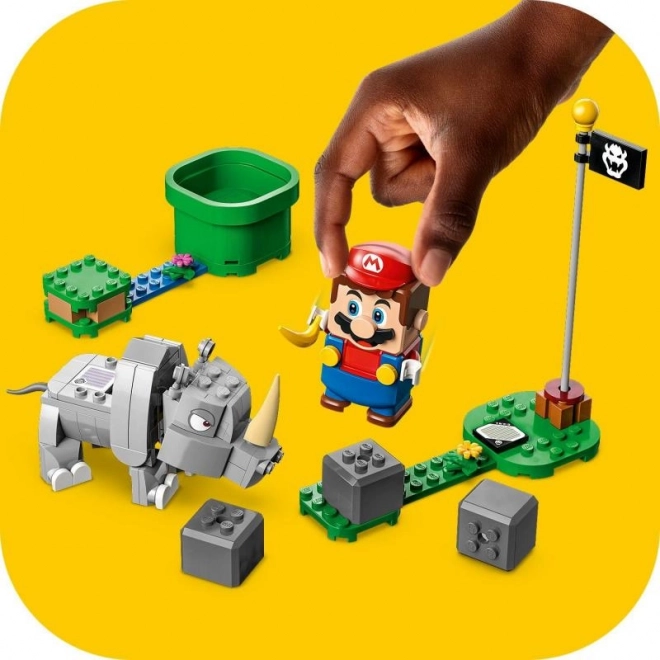 Nosorog Rambi - Razširitveni komplet LEGO Super Mario