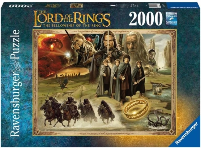 Sestavljanka 2000 koščkov Gospodar prstanov RAVENSBURGER