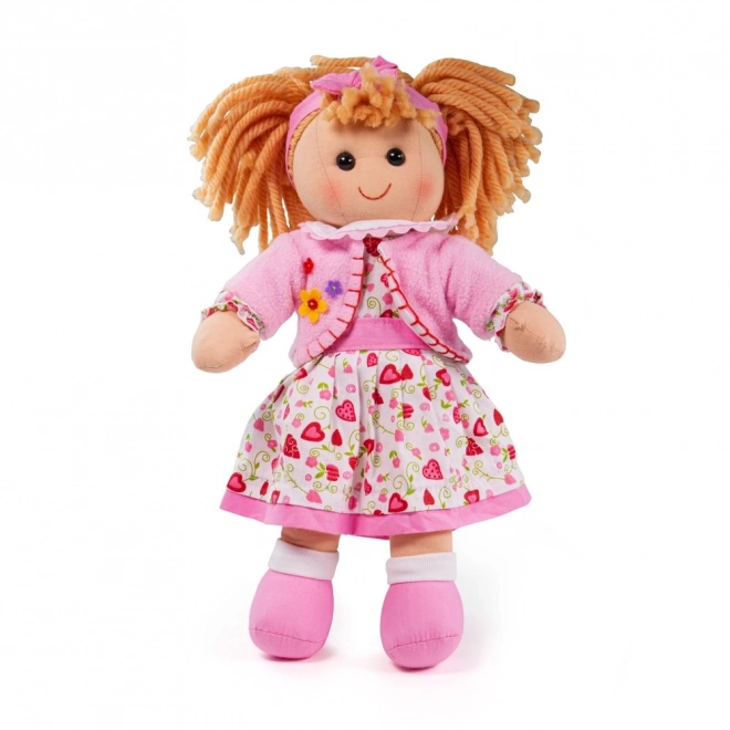 Bigjigs Toys Krpena punčka Kelly 34 cm