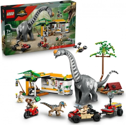 LEGO Jurassic World: lov na titanozavra in raptorja