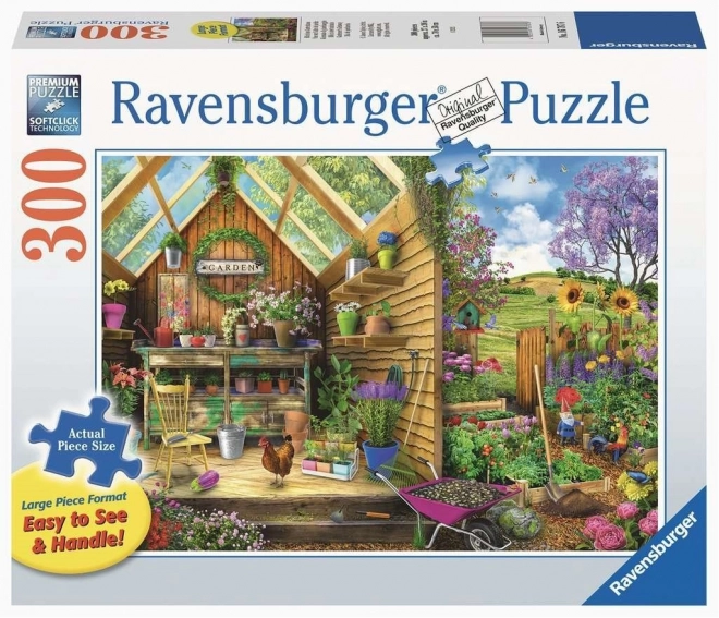 RAVENSBURGER Uganka Vrtnarjevo zatočišče EXTRA 300 kosov