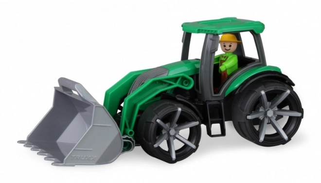 Auto Truxx 2 traktor z zajemalko plast 32 cm z figuro 24m+