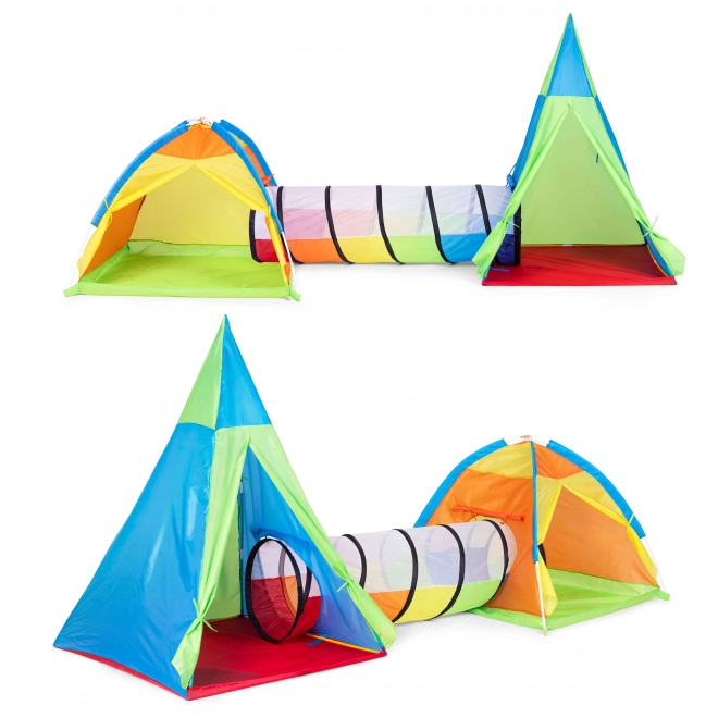 Otroška šotorska igrišča 3 v 1 iglu tipi tunel IPLAY