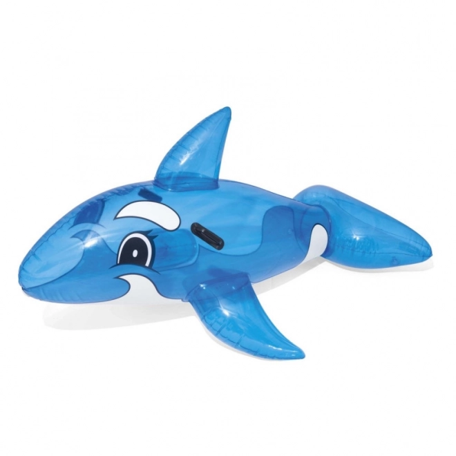 Plavajoči delfin z ročaji Prozoren 1,57 m x 94 cm