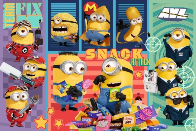 Sestavljanka 160 kosov Minionovo veselje Trefl