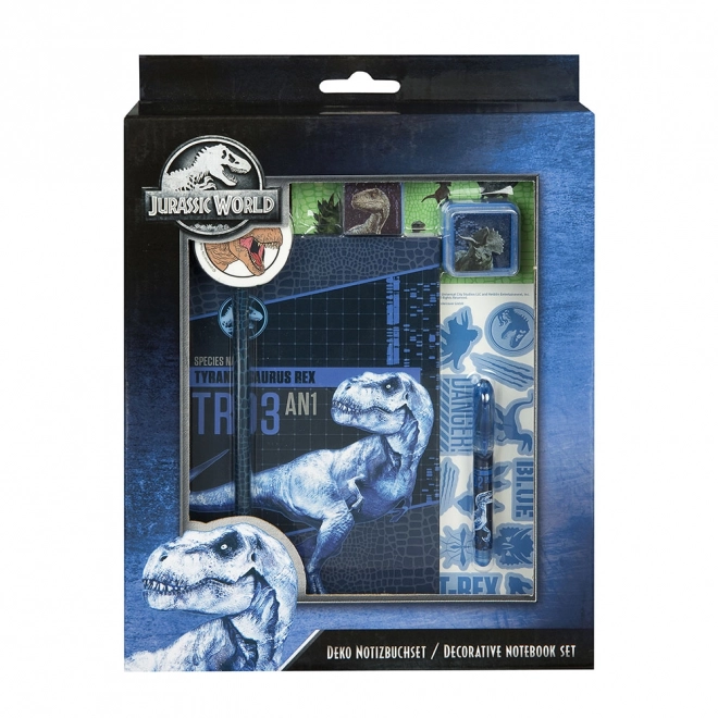 Kreativni komplet beležk z motivom JURASSIC WORLD