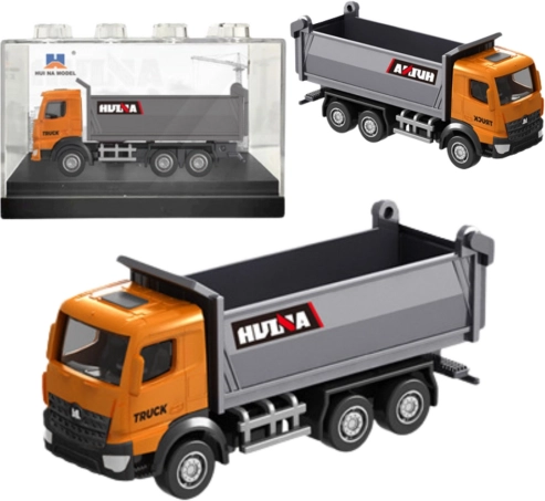 kovinski model prekucnika HUINA 1:80 oranžna
