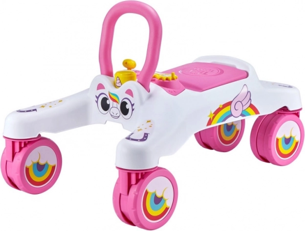 Poganjalec TINY TOWN slider bel – samorog