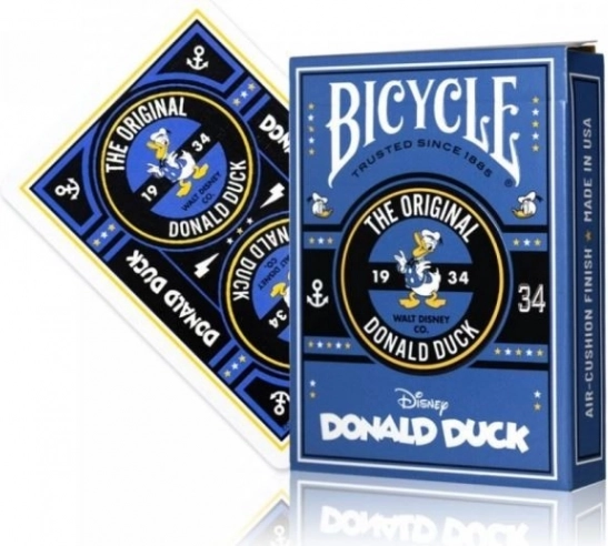 Igralne karte BICYCLE Disney Raček Donald