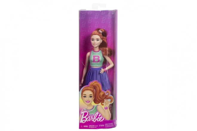 Lutka Barbie Fashionistas v prikupnem outfitu navijačice