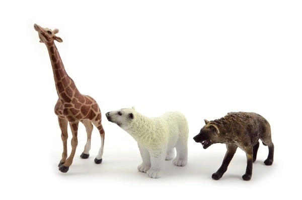 Safari ZOO živalske figurice plast 10cm mešanih vrst - 1kos