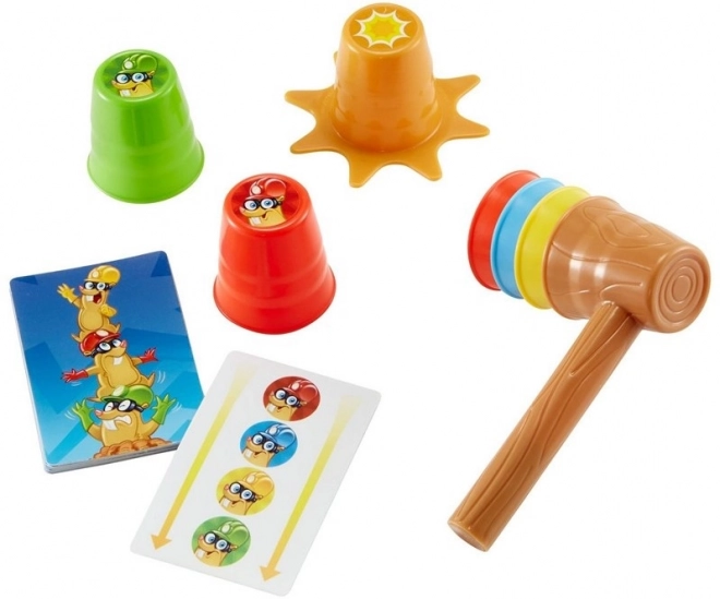 Igra Mattel Whack a Mole (bunkni krtino) 16x24 cm