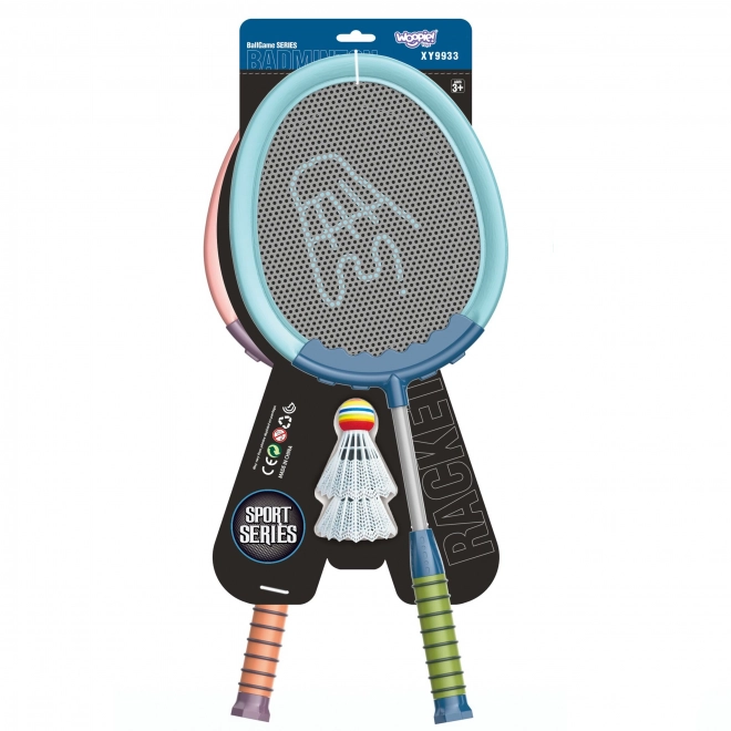 Woopie set loparjev in žogic za badminton