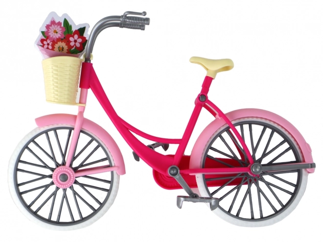 Anlily Lutka Biker Pink Set