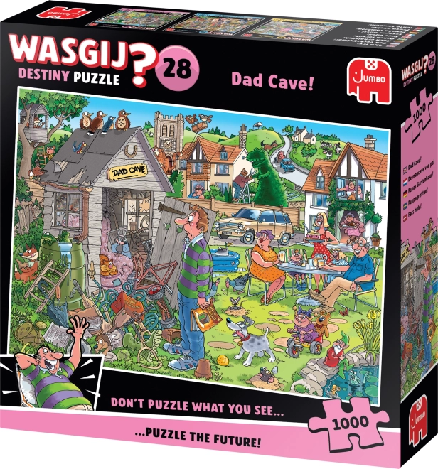 Wasgij Destiny Puzzle: Očetovo Zavetišče 1000 kosov