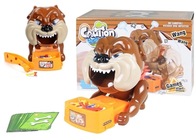 Bulldog Brown Baterija Slaba Pes Arkadna Igra