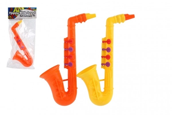 Plastični saksofon 24cm 2 barvi v vrečki
