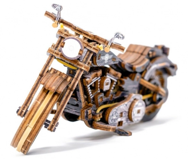 WOODEN CITY 3D sestavljanka Motorno kolo Cruiser Omejena izdaja 168 kosov