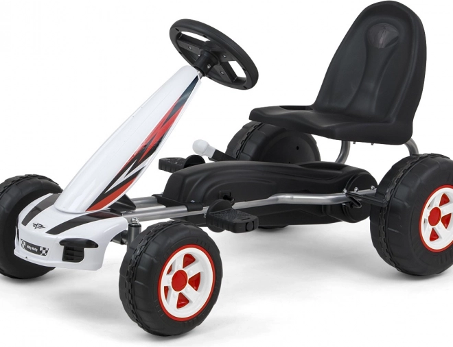 Pedalno Kart Viper Bela