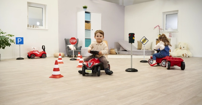 Velik semafor z avtomatskim preklapljanjem luči